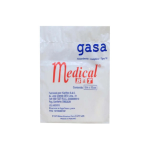 Gasa Aséptica Fraccionada Medical 10mx10cm